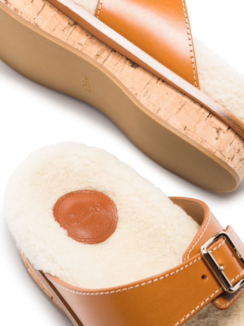 Chloé buckle-detail open-toe sandals