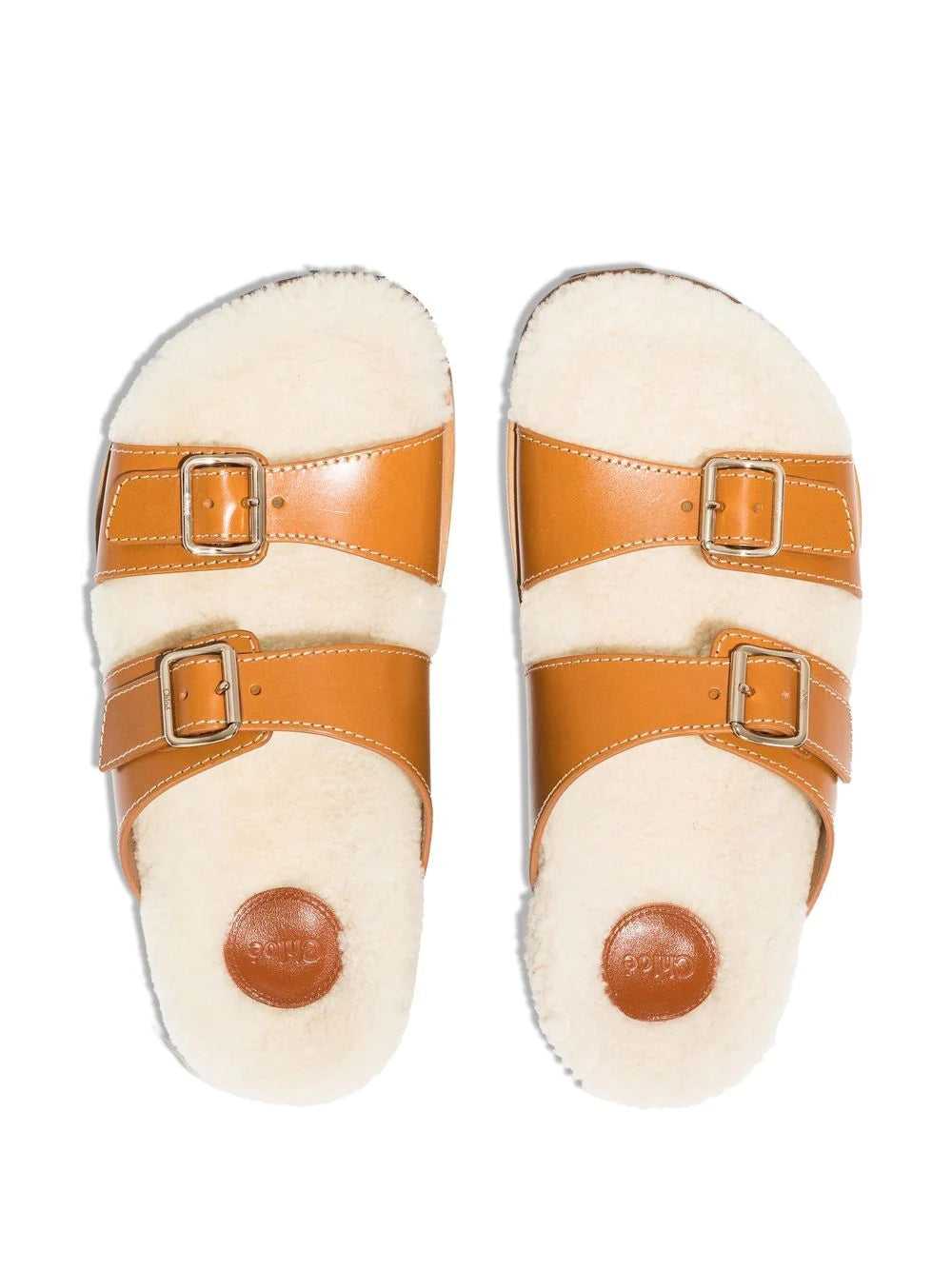 Chloé buckle-detail open-toe sandals