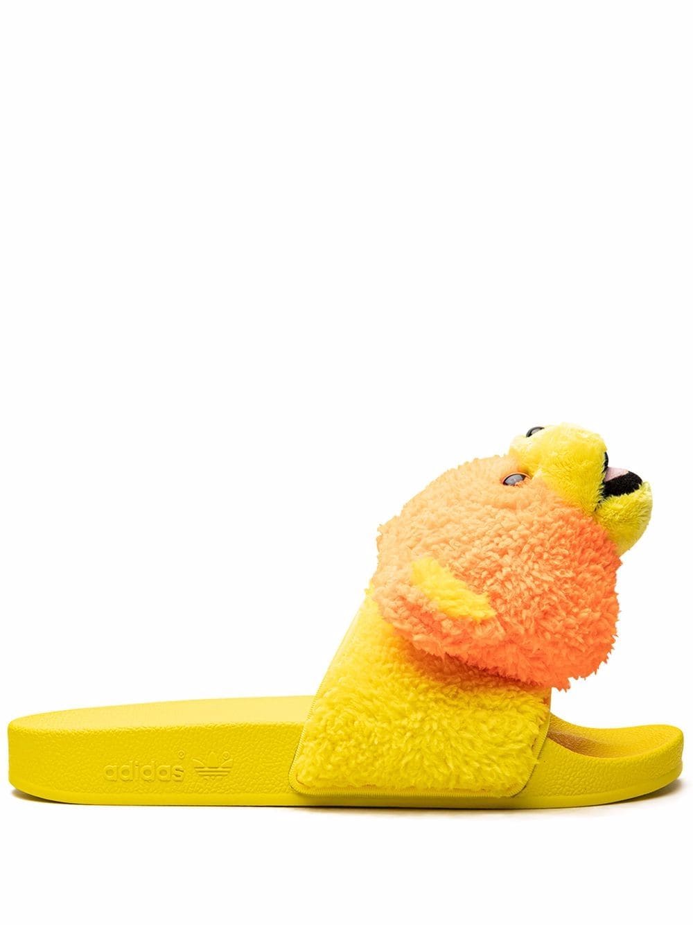 adidas  x Jeremy Scott teddy bear Adilette slides