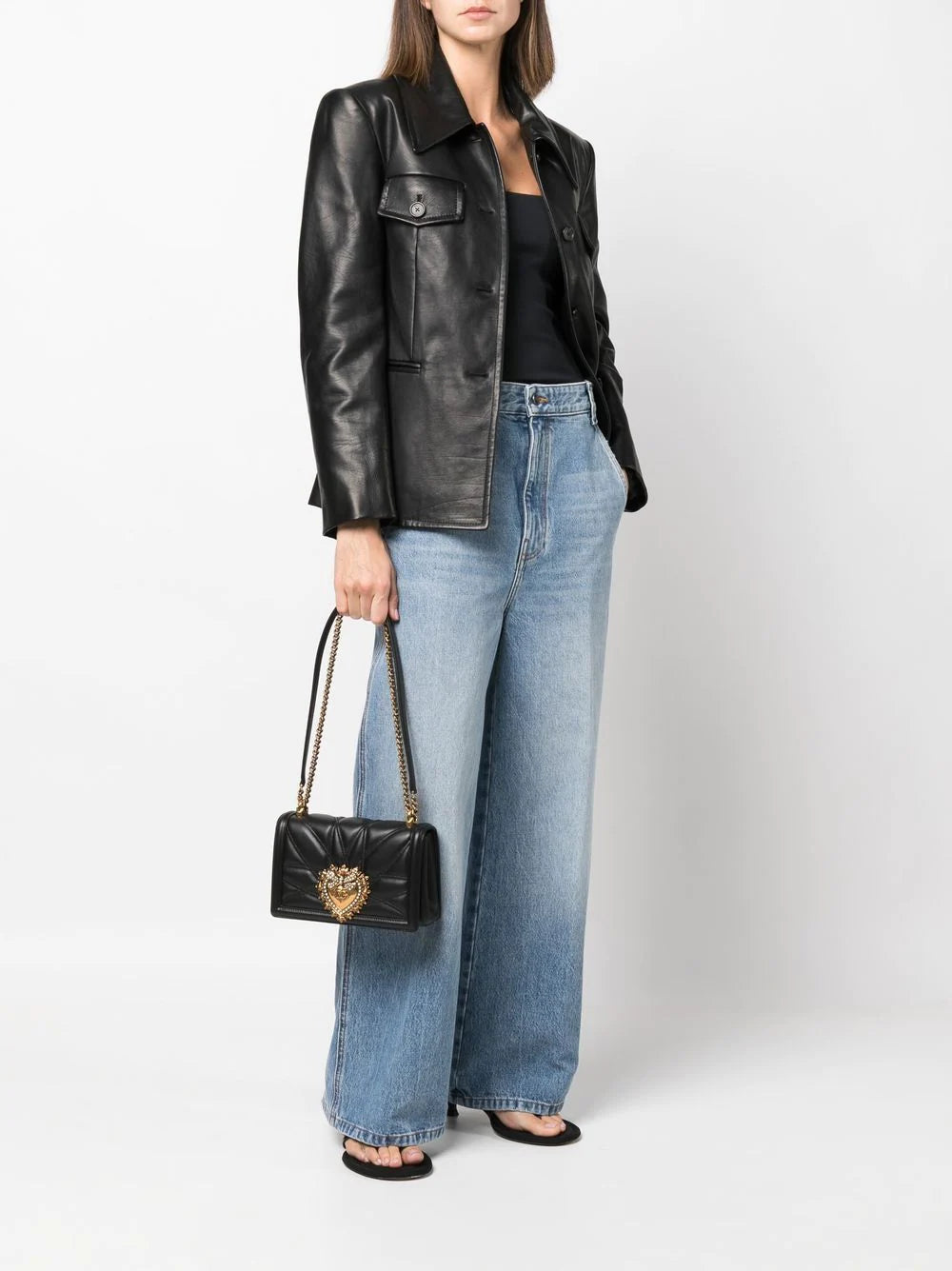 Dolce & gabbana  medium Devotion quilted shoulder bag