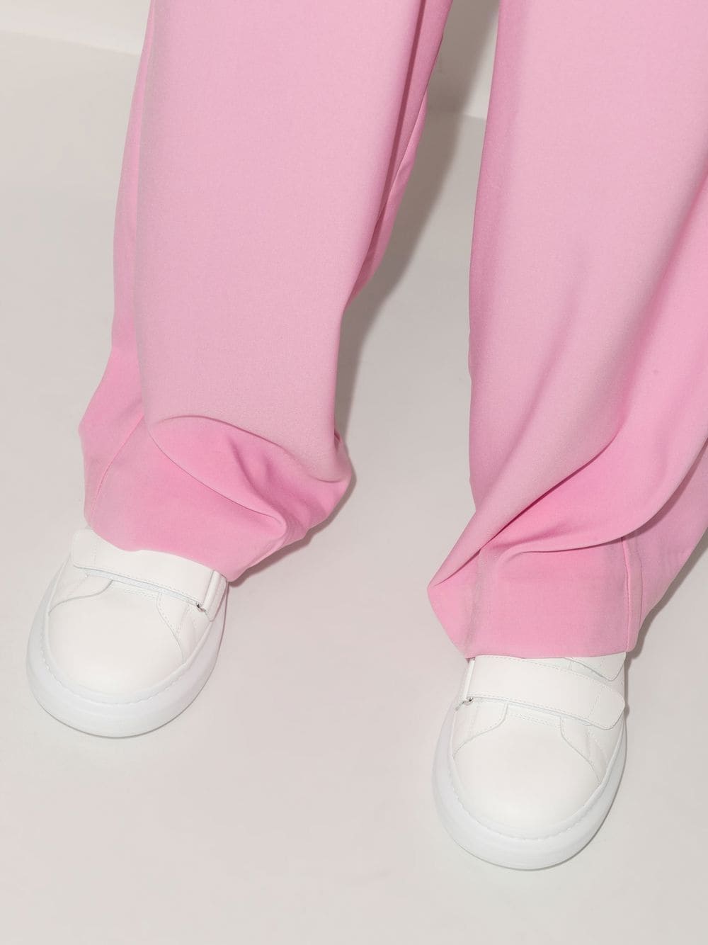 Alexander McQueen  Oversized touch-strap sneakers