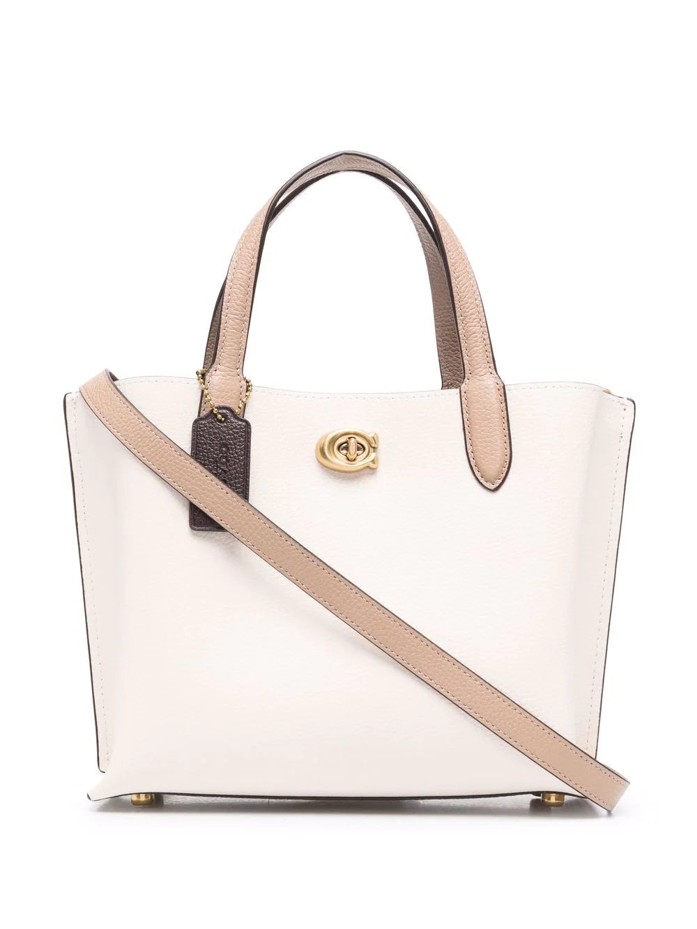Coach leather tote bag