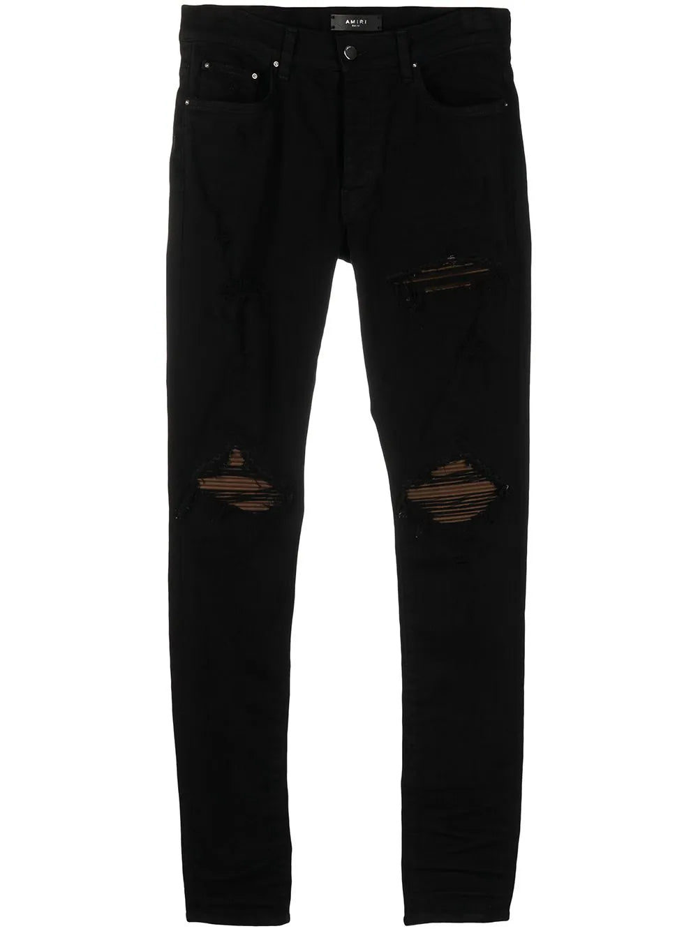 AMIRI  distressed ultra suede jeans