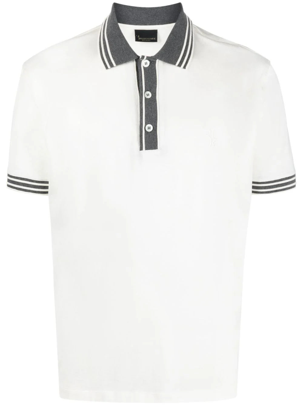 Billionaire  logo-jacquard polo shirt