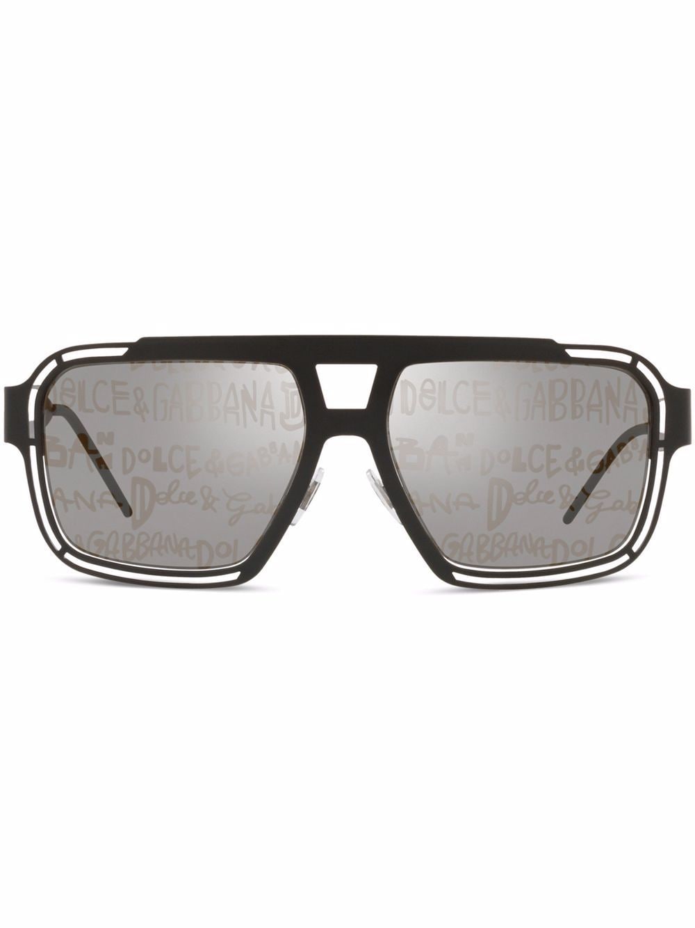 Dolce & gabbana  Eyewear logo lens sunglasses