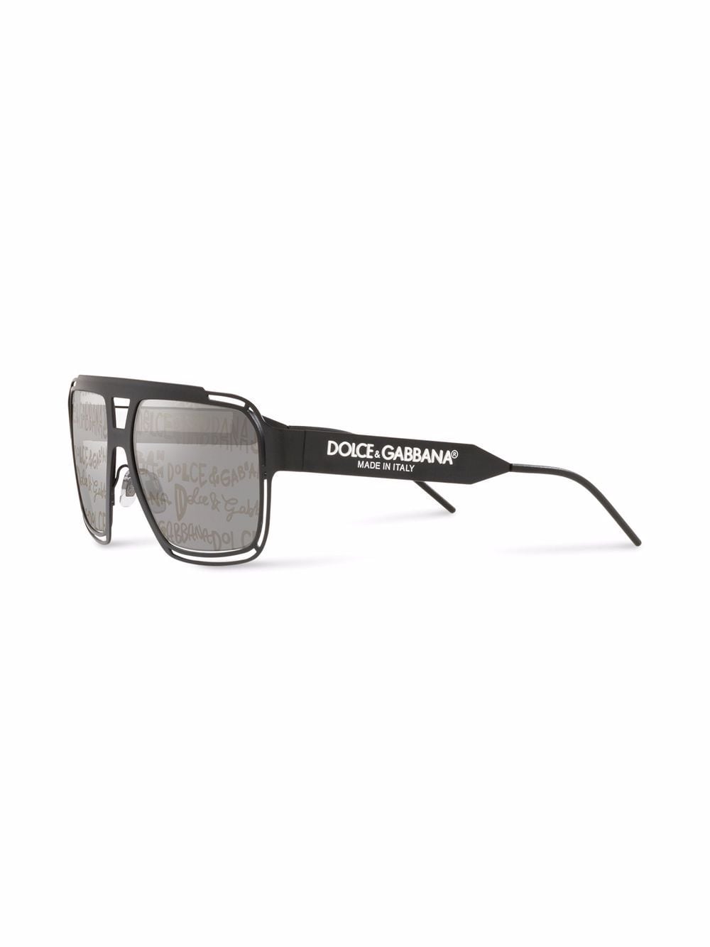 Dolce & gabbana Eyewear logo lens sunglasses