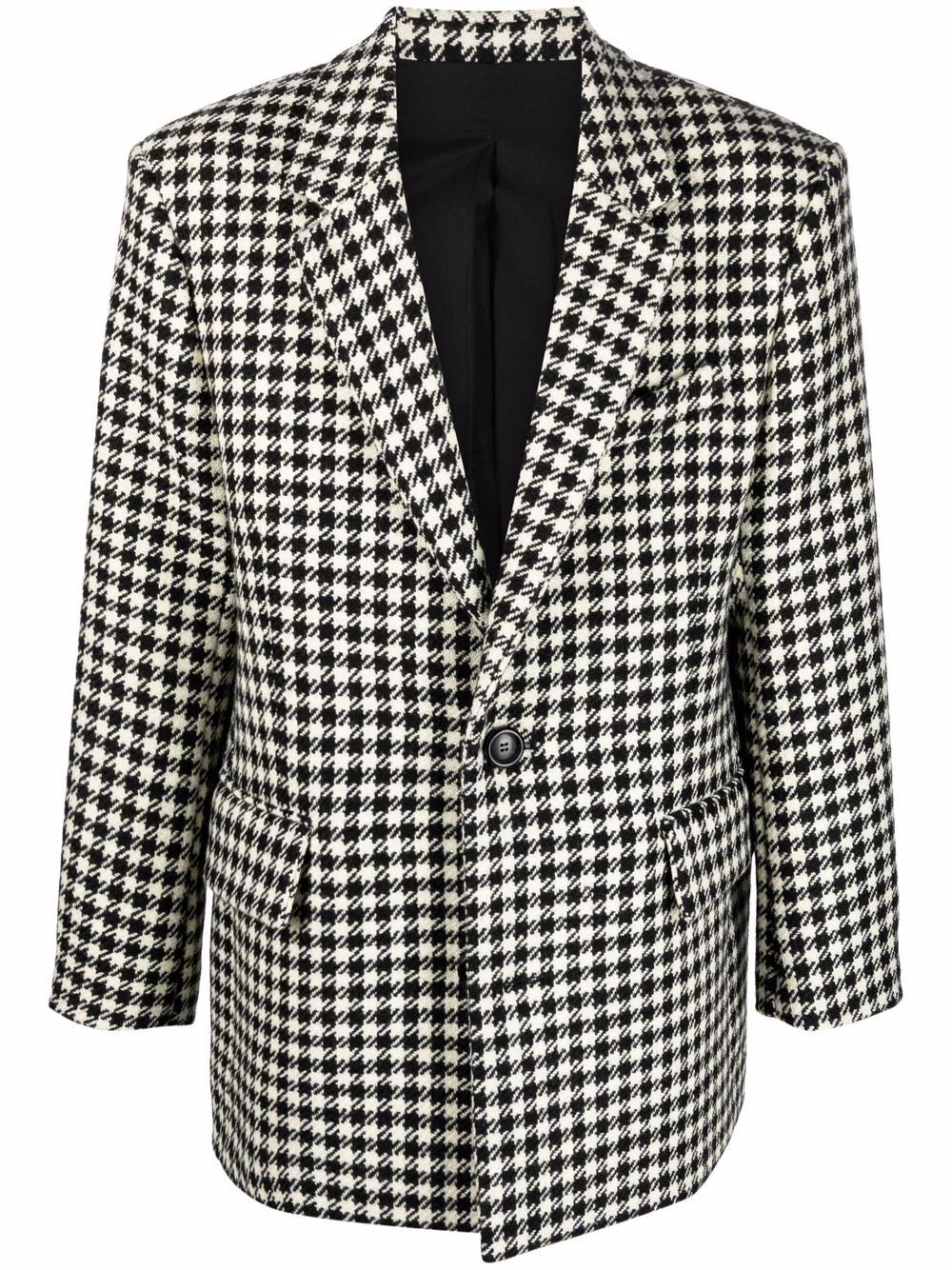 AMI Paris  houndstooth pattern blazer jacket