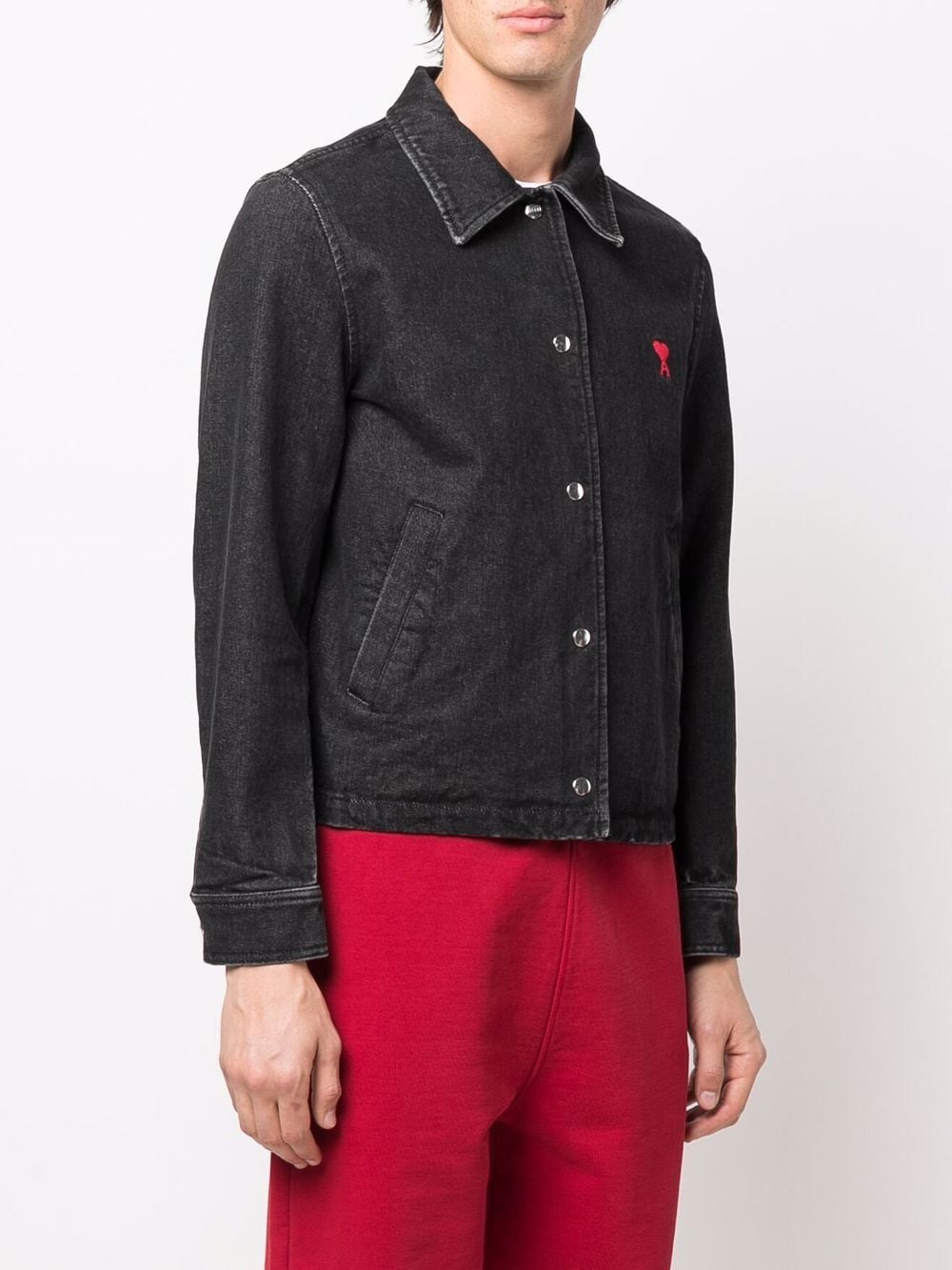 AMI Paris Ami De Cœur denim jacket