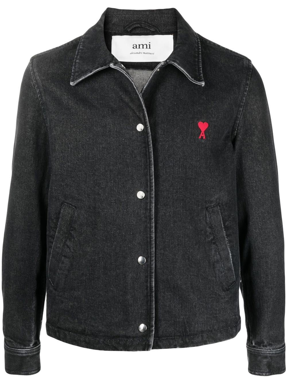 AMI Paris Ami De Cœur denim jacket