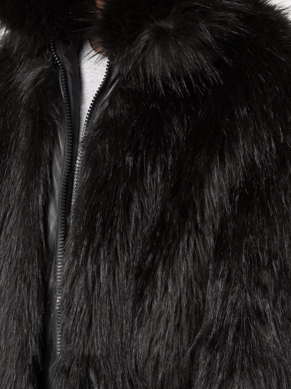 AMI Paris faux-fur padded jacket