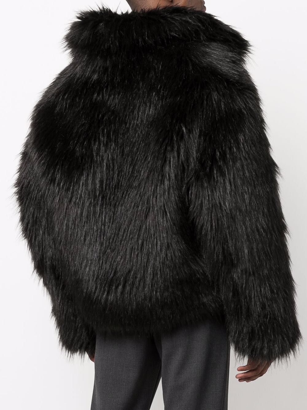 AMI Paris faux-fur padded jacket