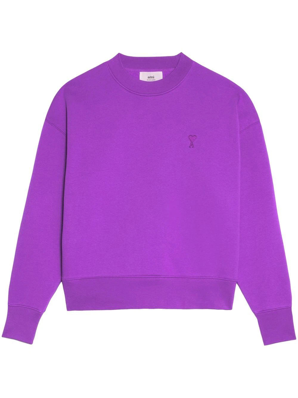 AMI Paris  Ami de Coeur embroidered sweatshirt
