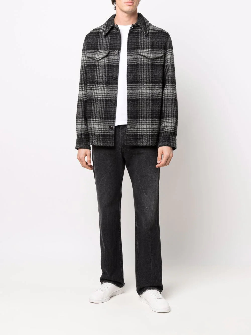 AMI Paris  mid-rise straight-leg jeans