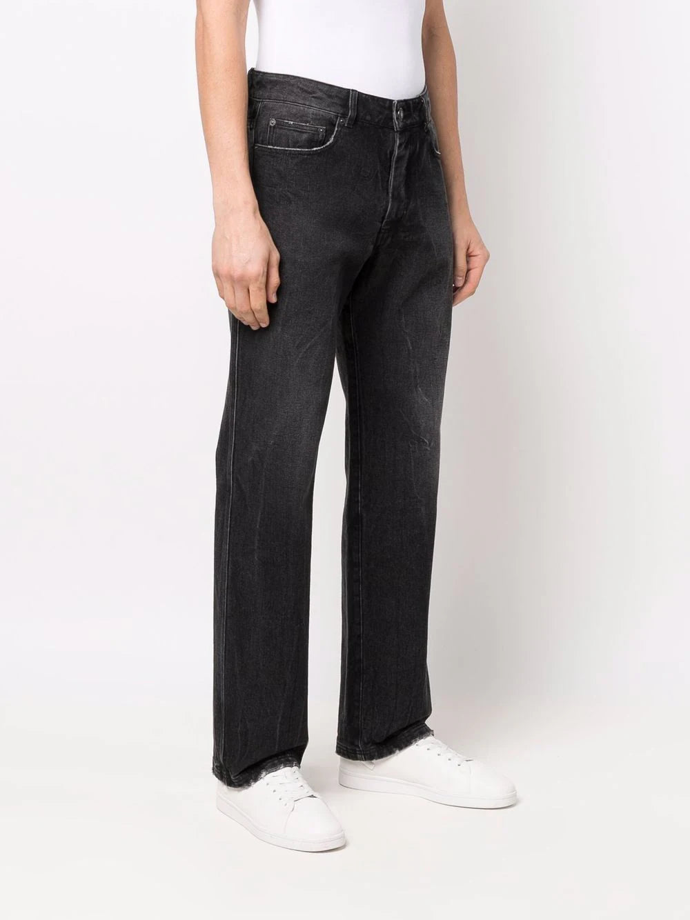 AMI Paris  mid-rise straight-leg jeans