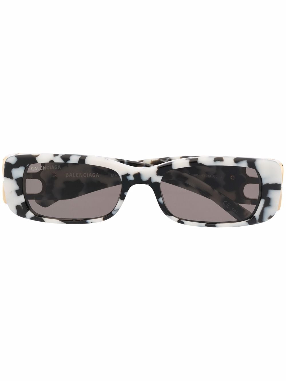 Balenciaga Eyewear Dynasty rectangular-frame sunglasses