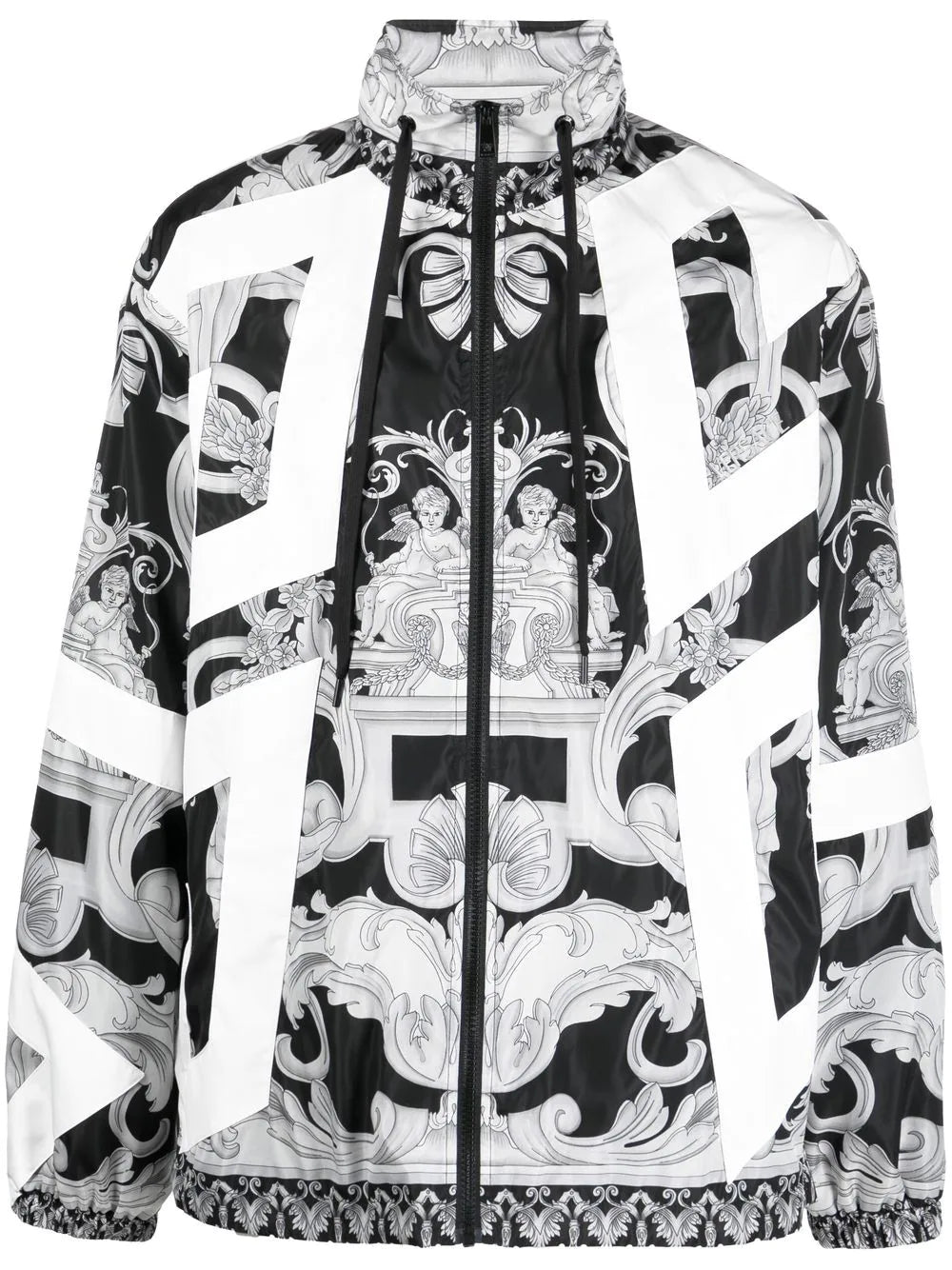 Versace  Barocco-print bomber jacket