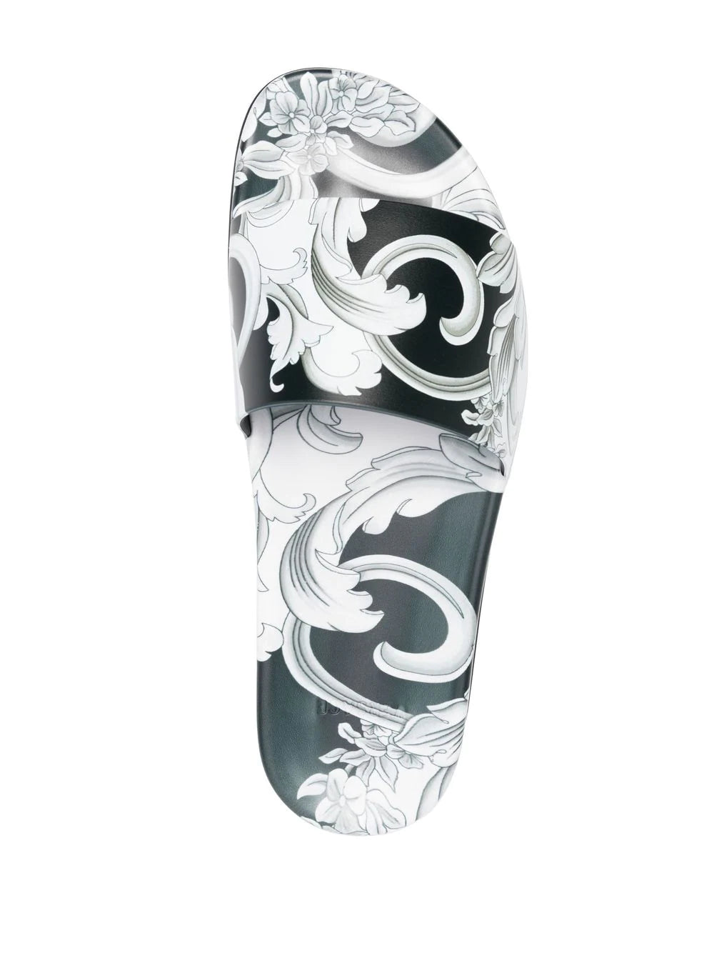Versace baroque-print flat slides - Image 4