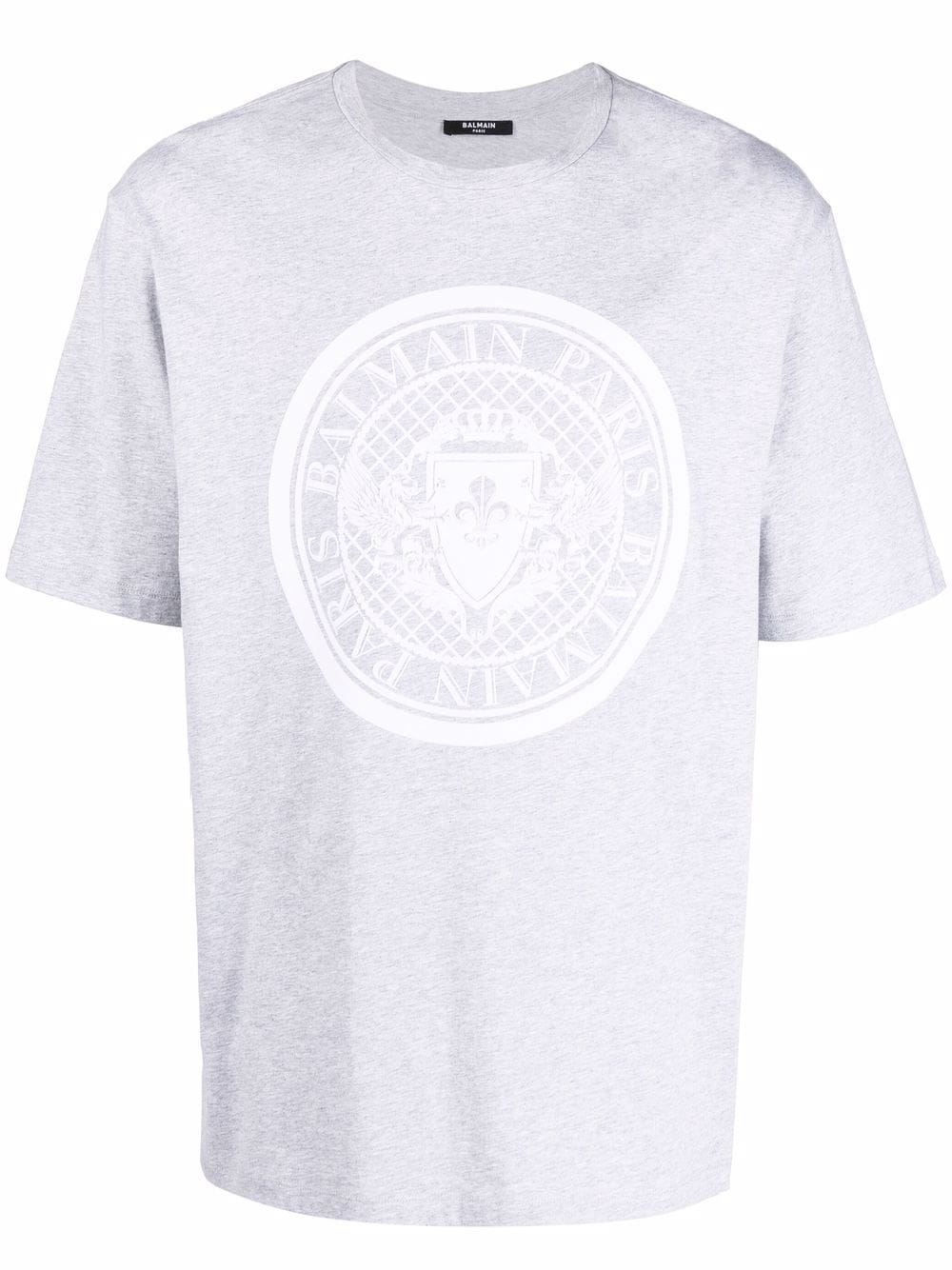 Balmain logo-print crewneck T-shirt