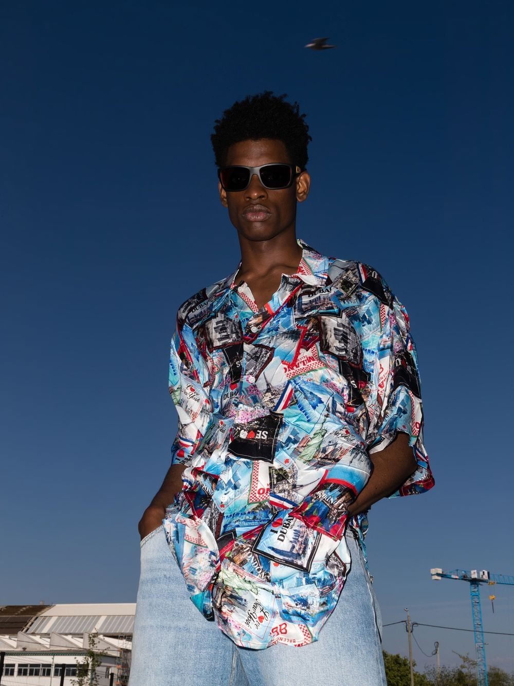 Prada Eyewear rectangle-frame sunglasses