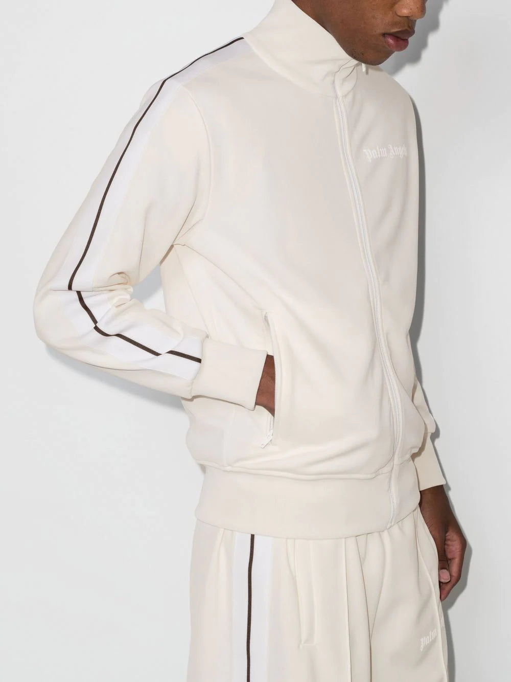 Palm Angels logo-print track jacket - Image 2