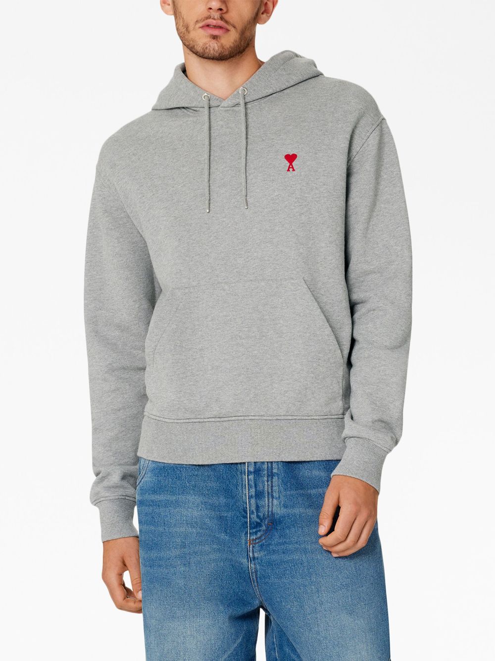 AMI Paris Ami de Coeur organic-cotton hoodie