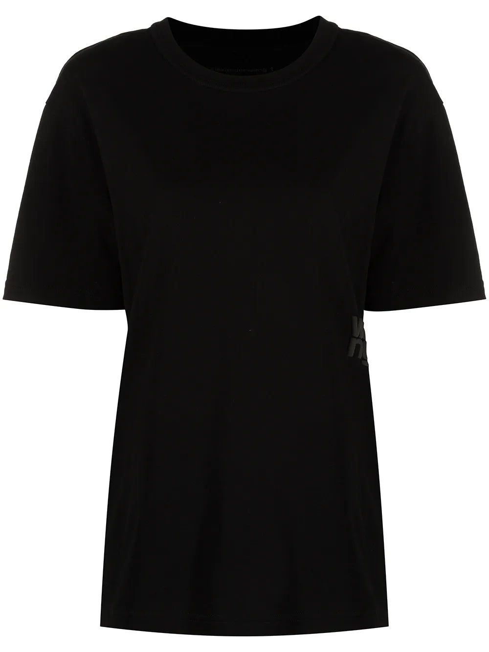 Alexander Wang  rubberised logo cotton T-shirt