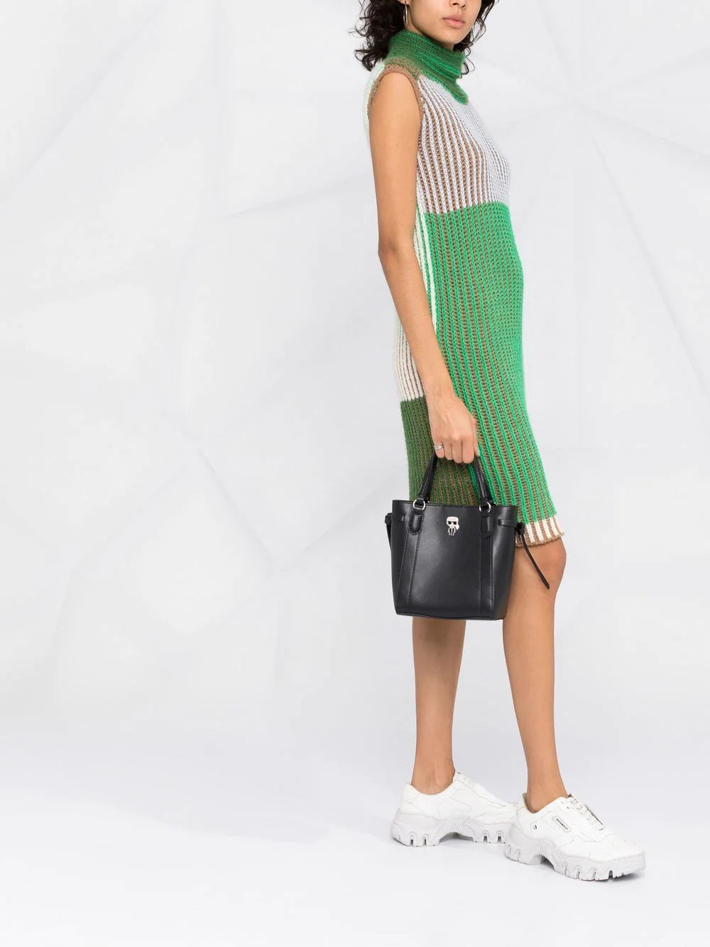 Karl Lagerfeld K/Ikonik leather tote bag