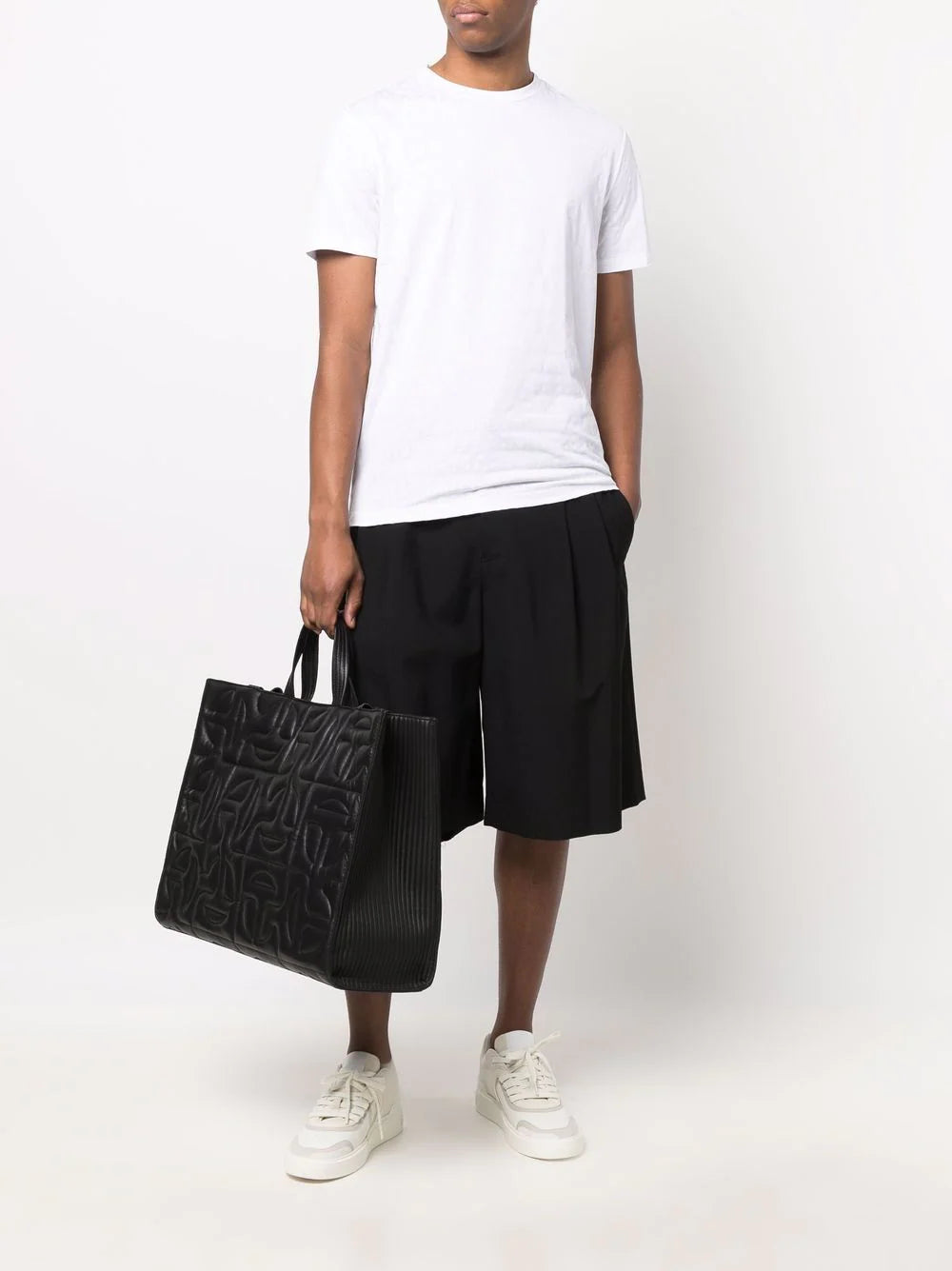 Balmain  logo pattern T-shirt