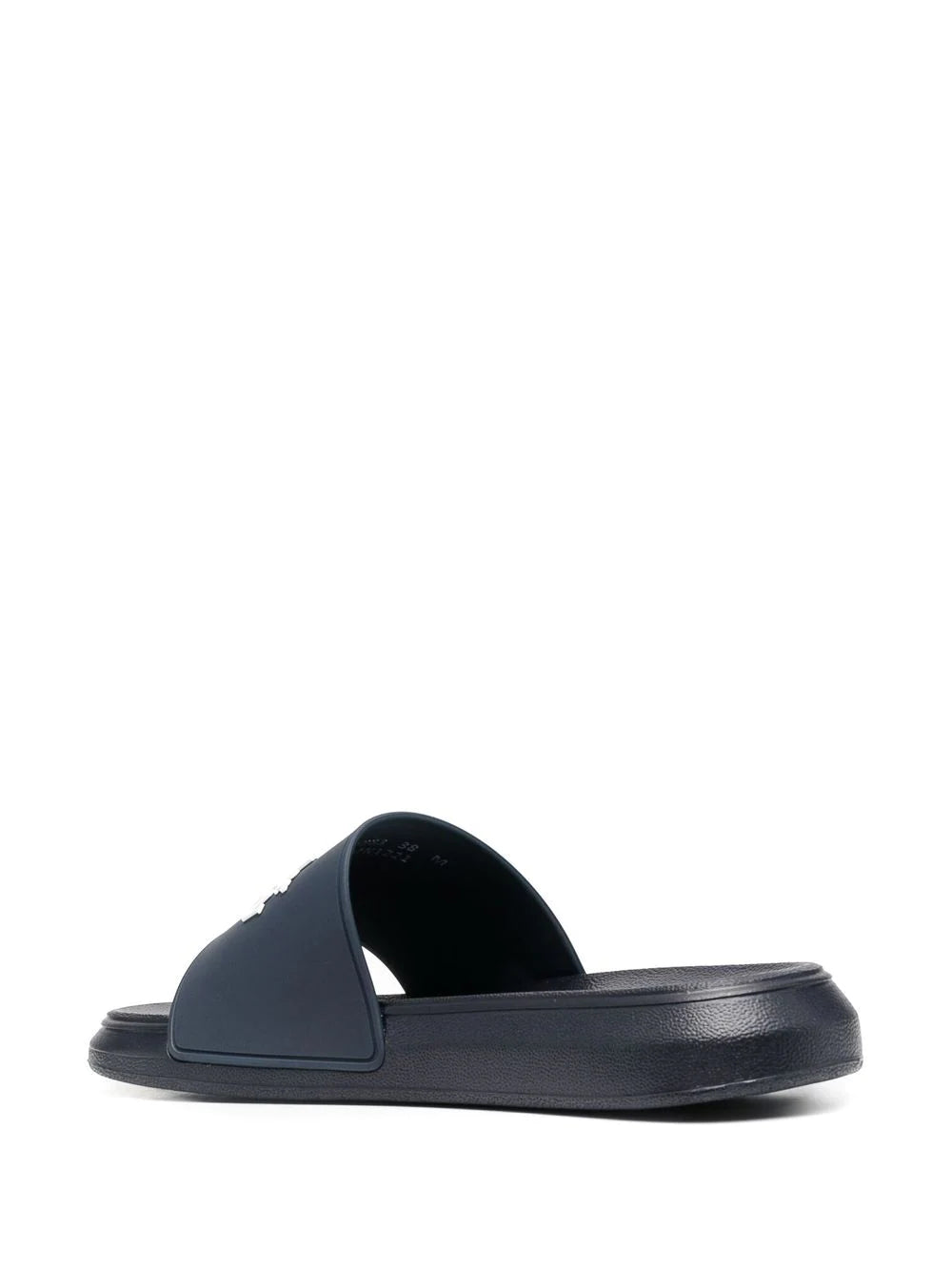 Alexander McQueen logo-print slides