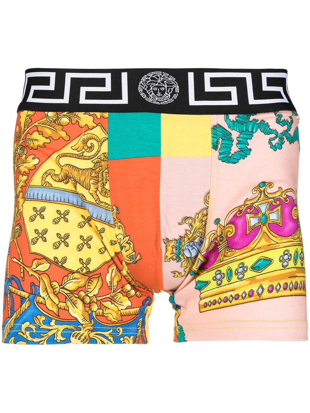 Versace graphic-print boxers