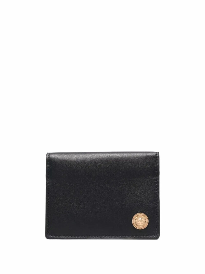 Versace  Medusa-charm leather wallet