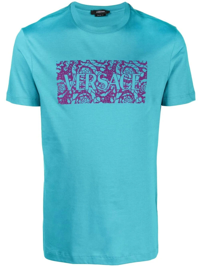 Versace  logo-print short-sleeved T-shirt