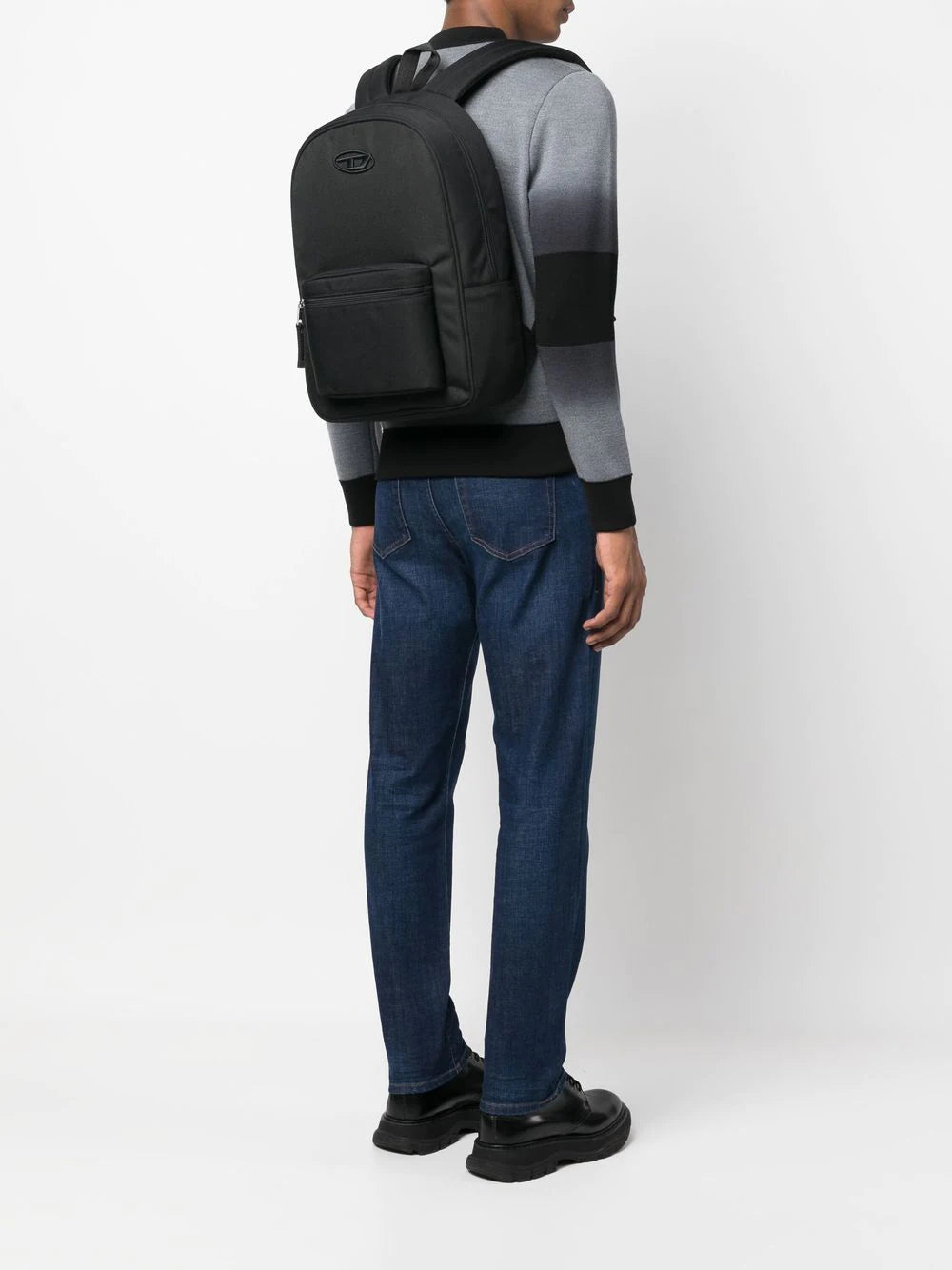 Diesel D.90 embroidered-logo backpack