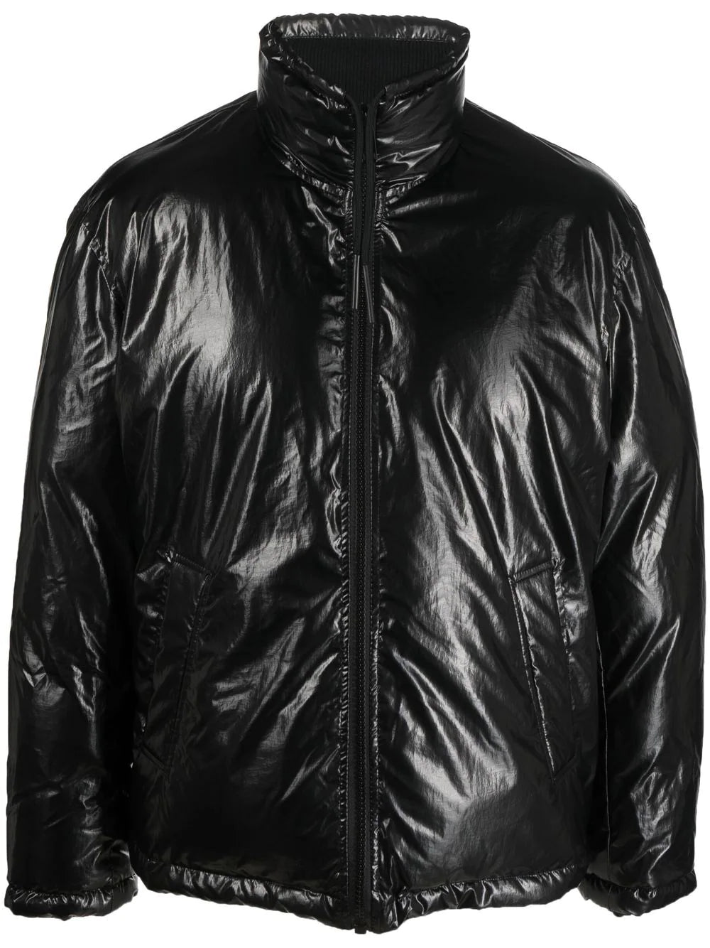 Diesel  logo-print padded jacket