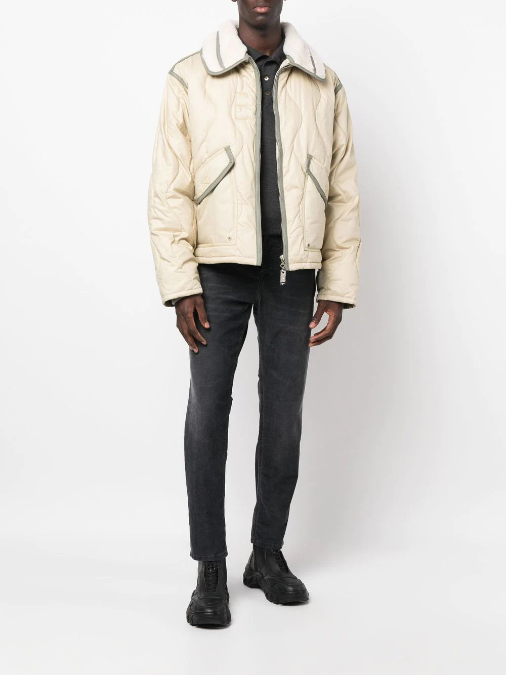 Diesel Tapered cropped jeans