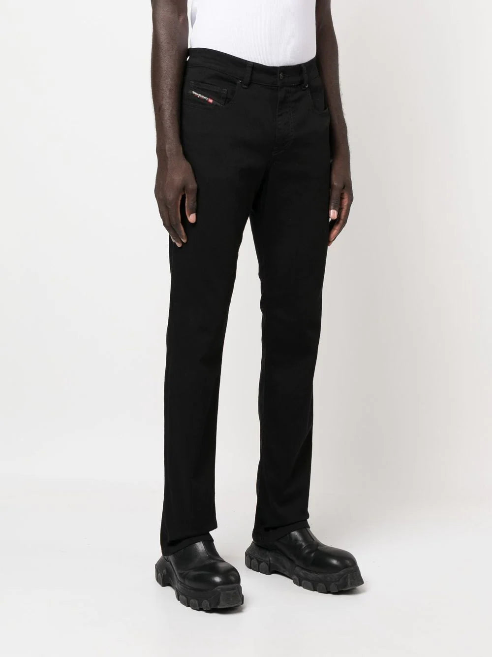 Diesel mid-rise bootcut-leg jeans