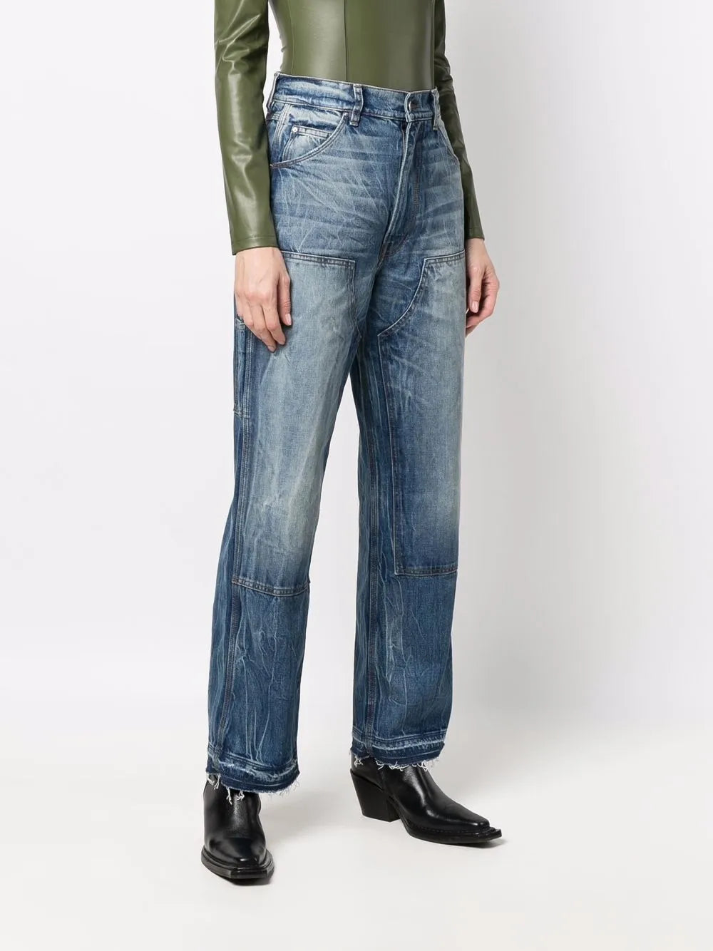 AMIRI bleached-wash jeans