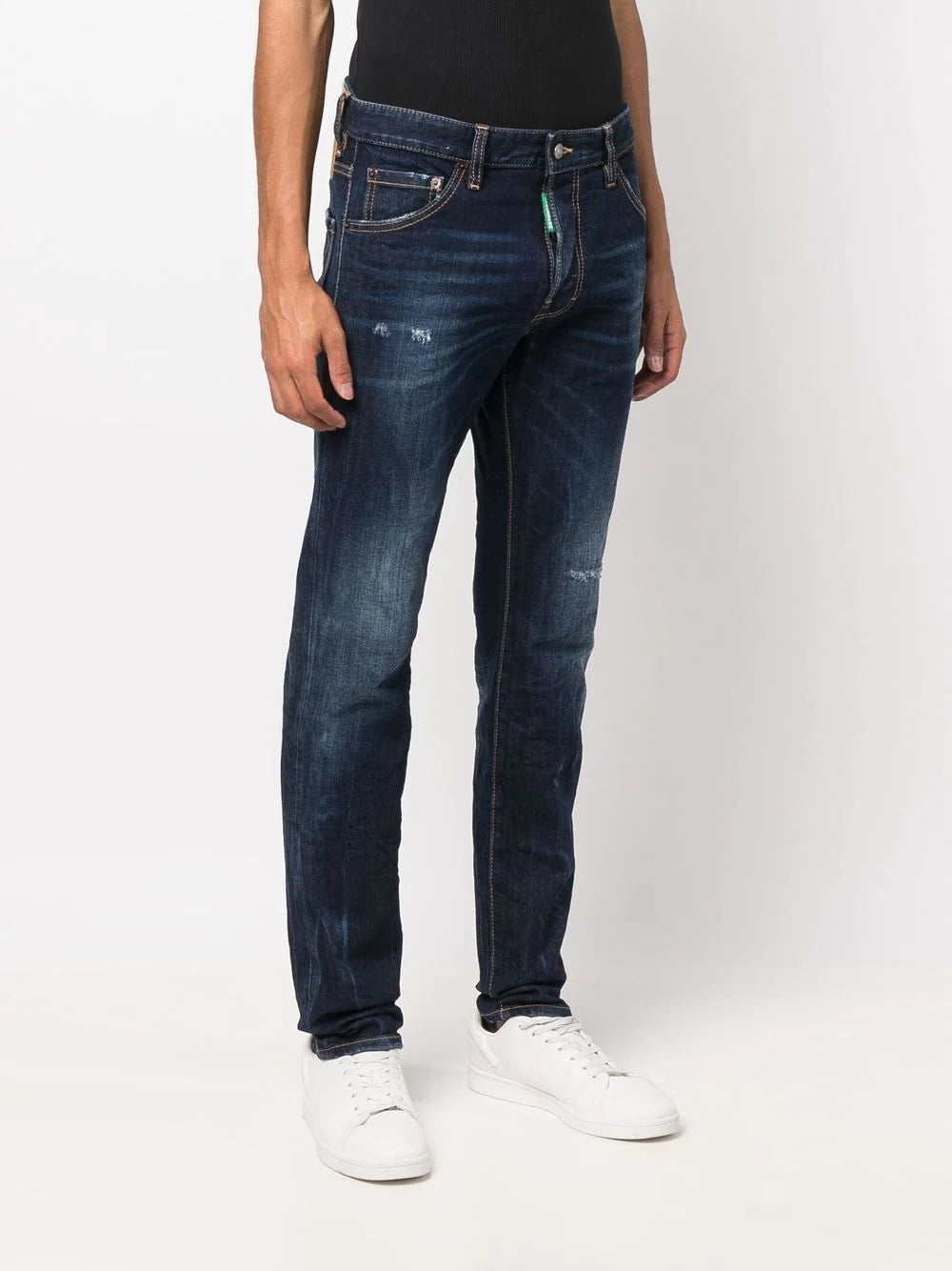 Dsquared2 distressed slim-cut jeans