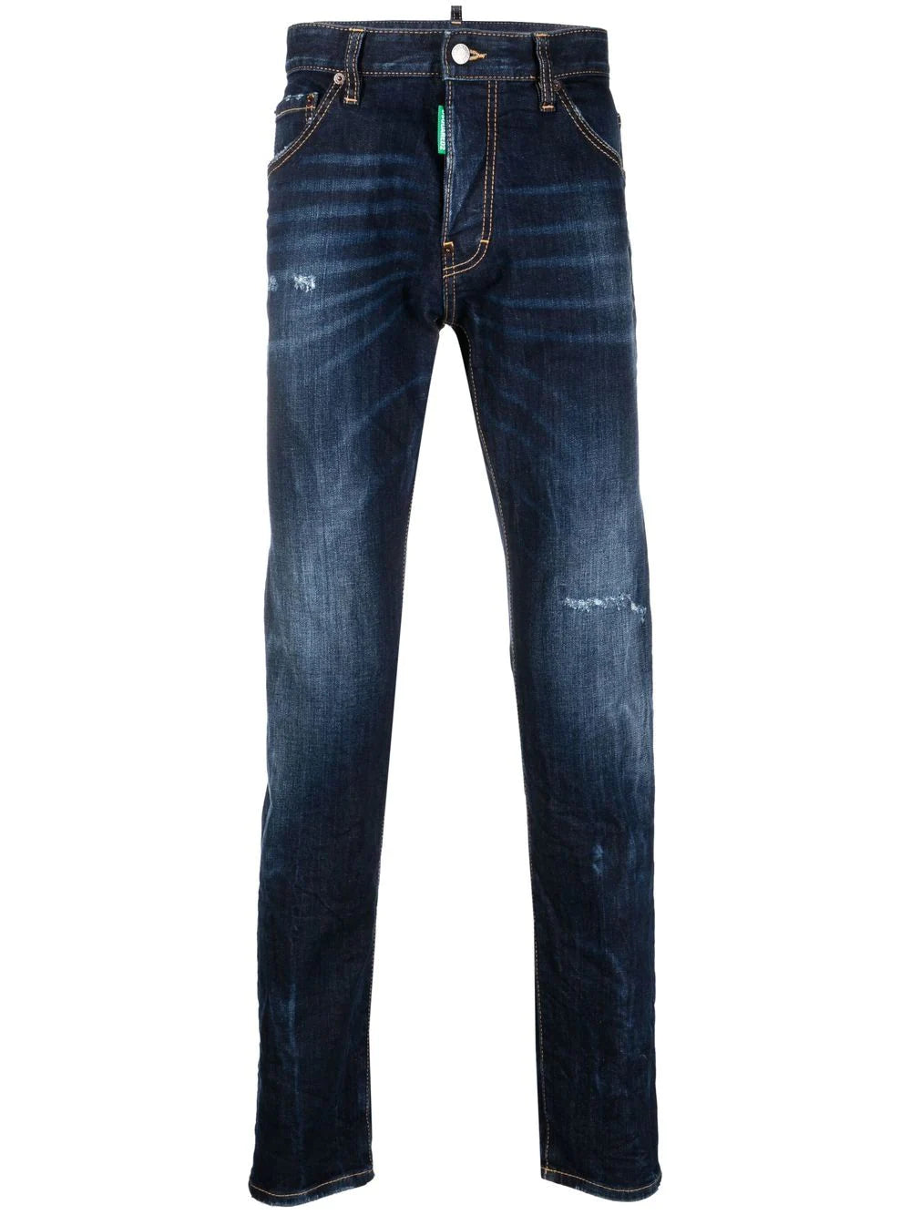 Dsquared2 distressed slim-cut jeans