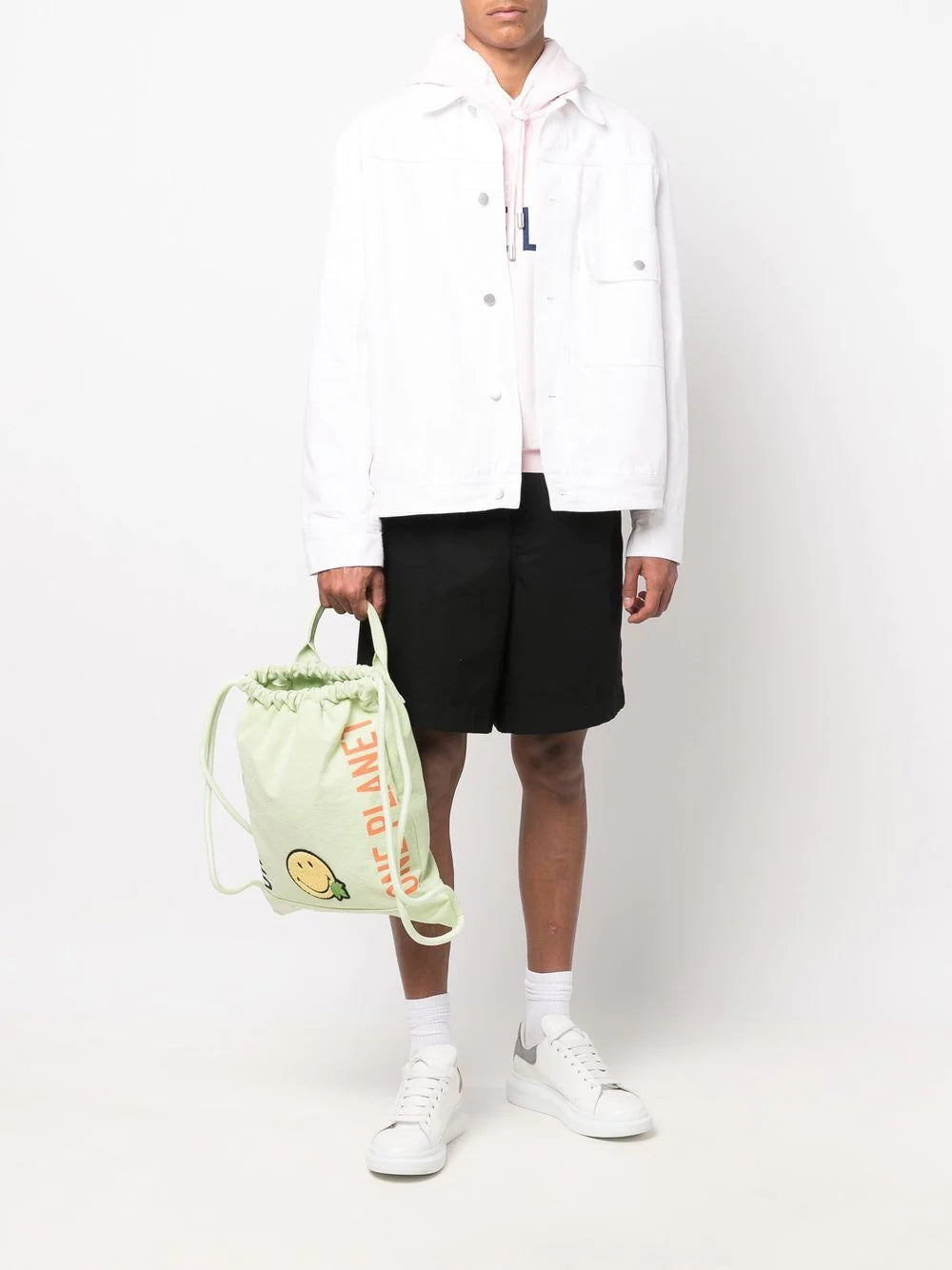Dsquared2 x Smiley 'One Life One Planet' backpack