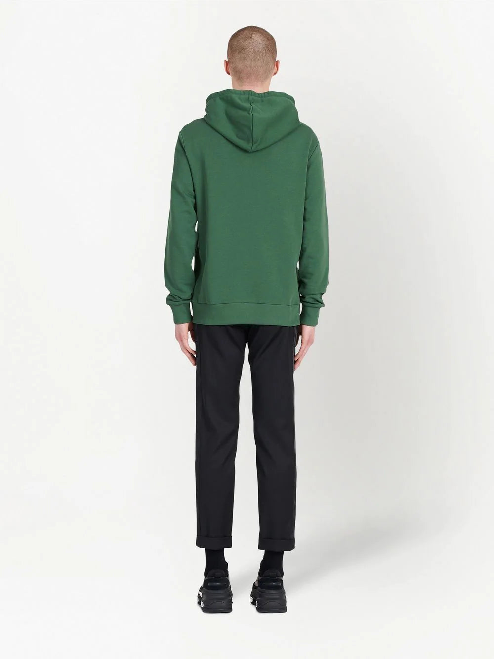Balmain  logo-print drawstring hoodie