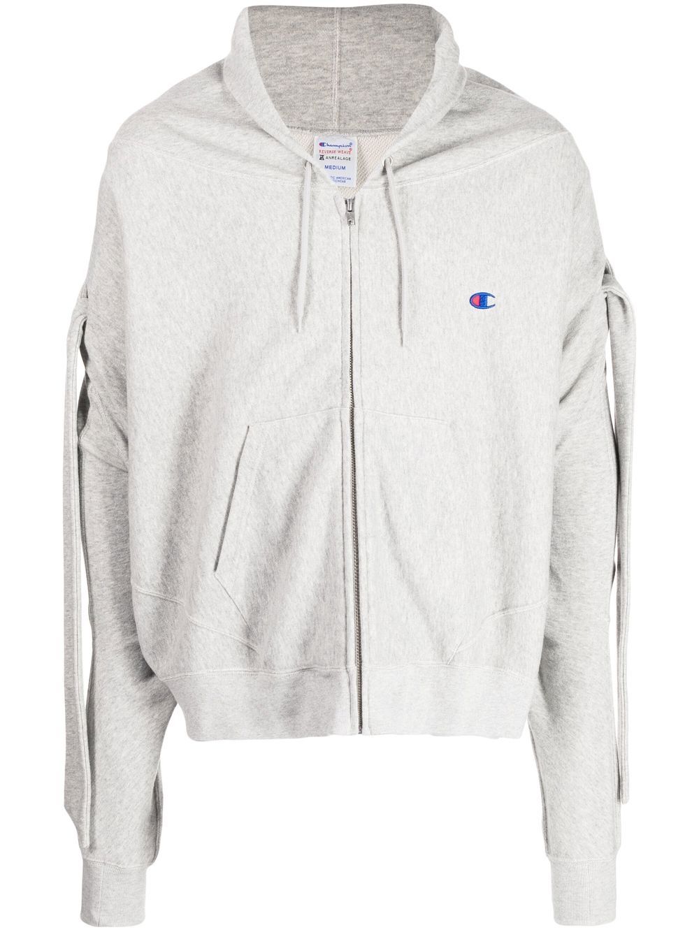 Anrealage  draped long sleeve hoodie