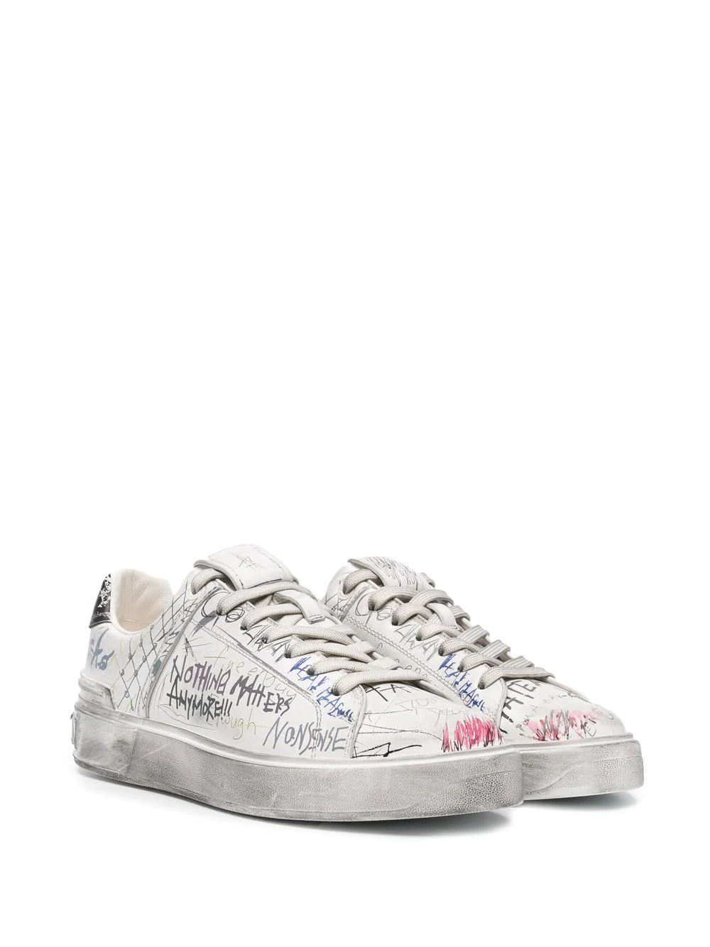 Balmain B-Court low-top sneakers