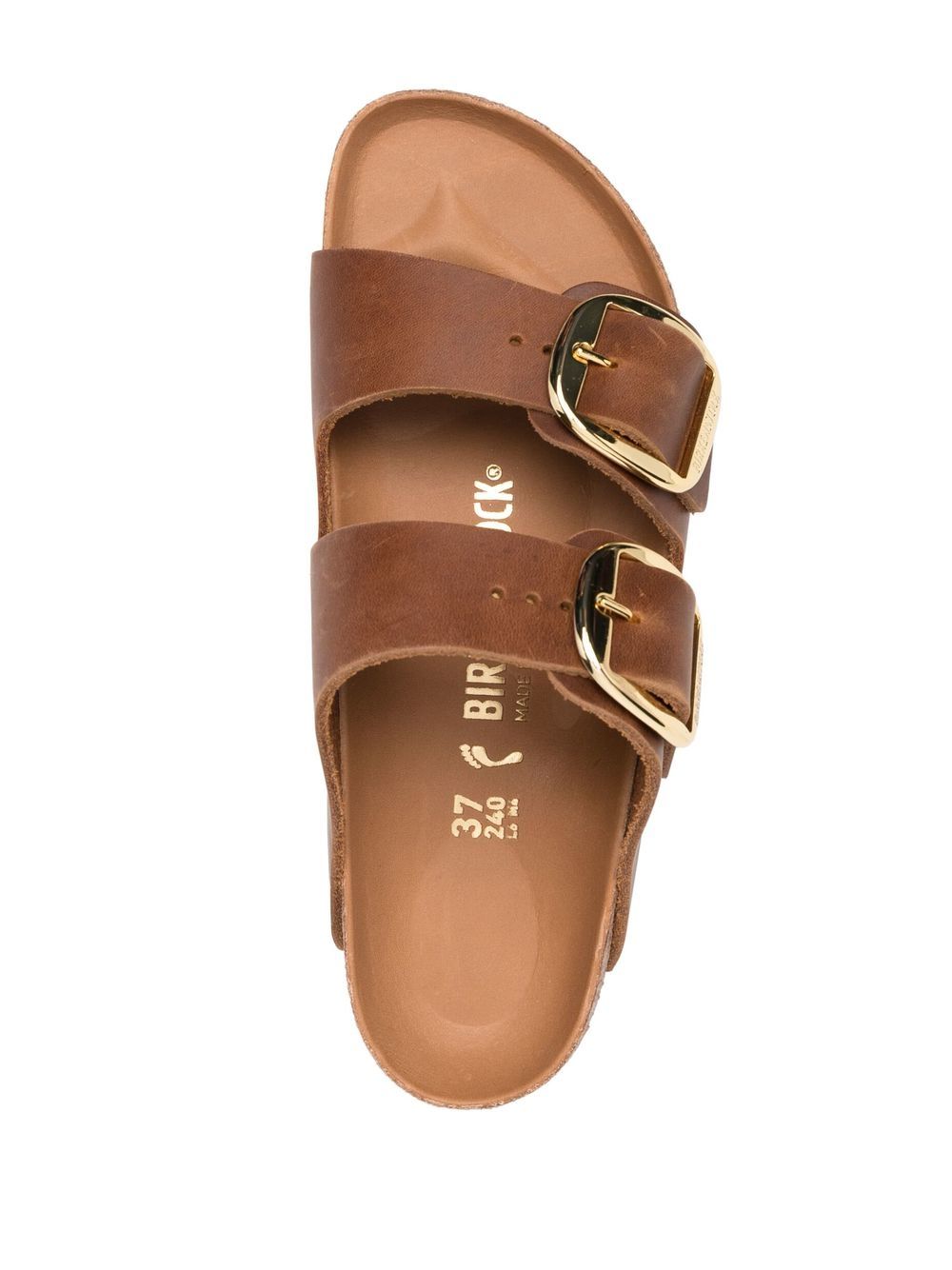 Birkenstock  double-strap leather sandals