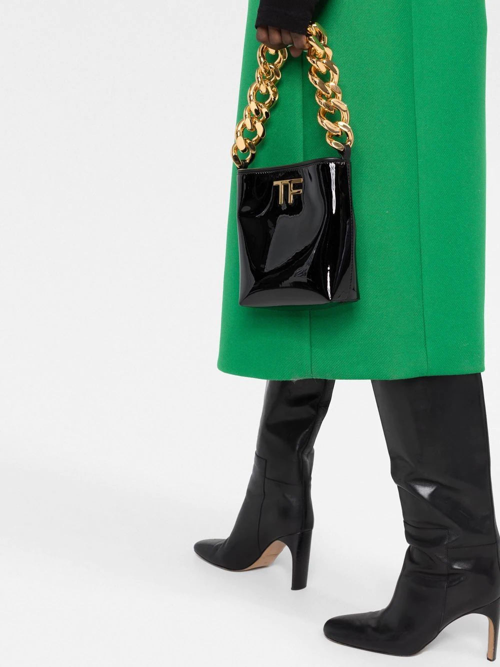 Tom Ford logo-plaque tote bag