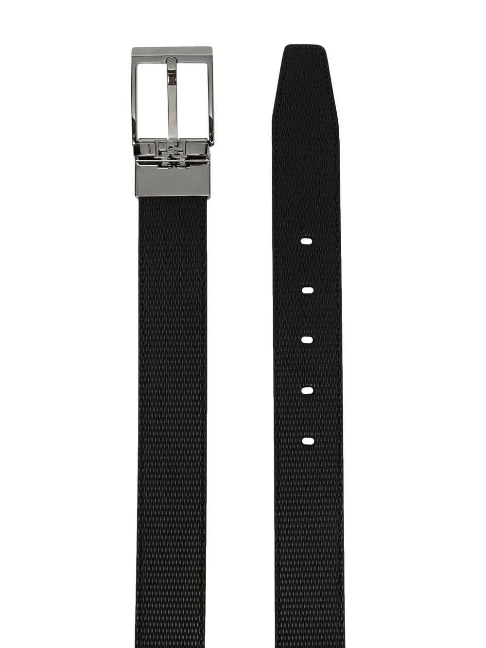 Bally buckl-fastening leather belt