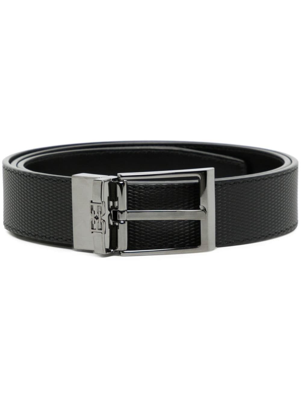 Bally buckl-fastening leather belt