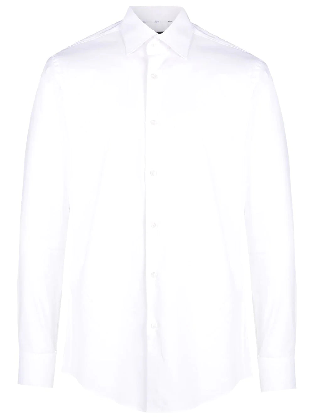 Boss Hank long-sleeve cotton shirt