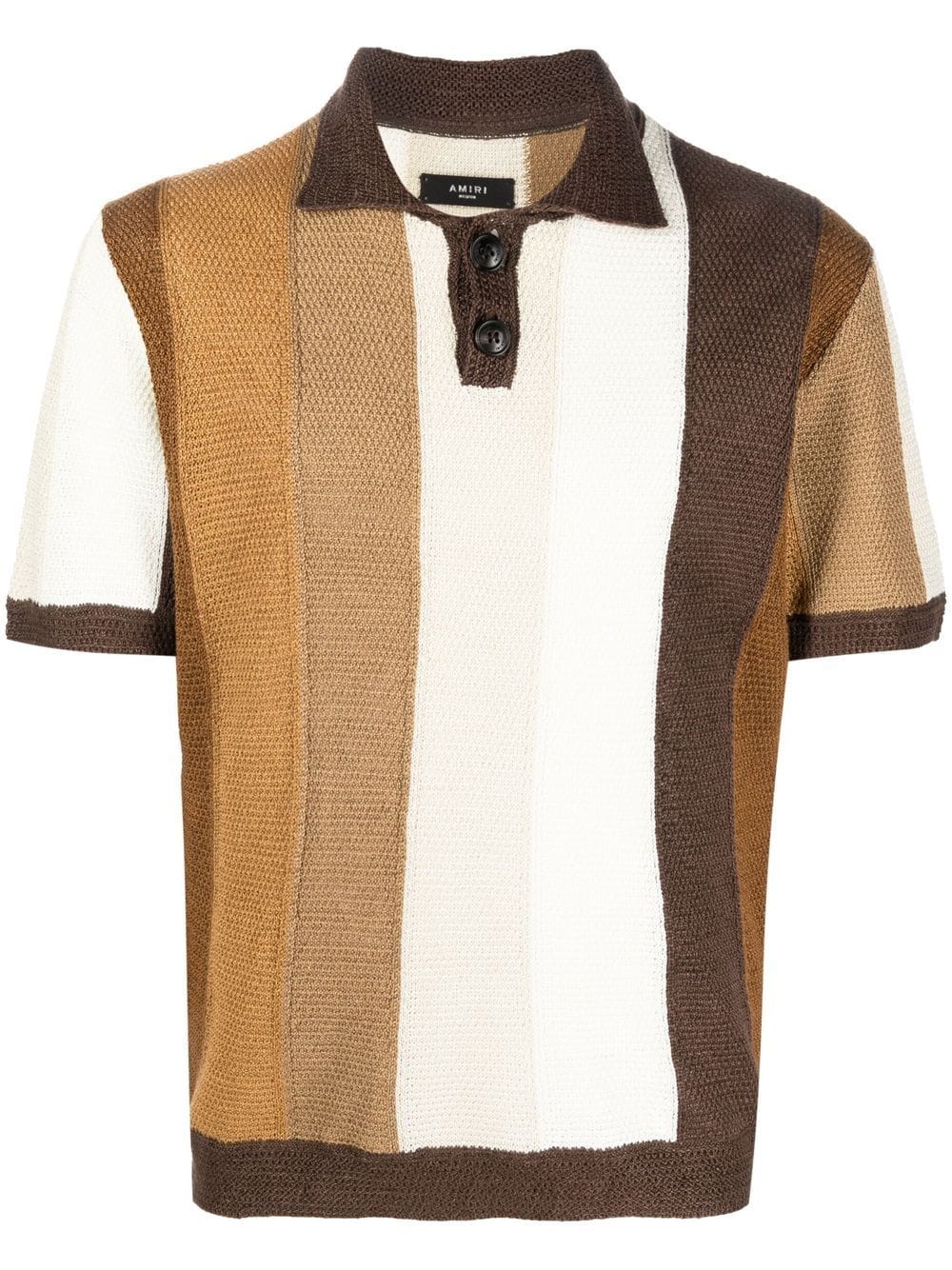AMIRI  colour-block polo shirt