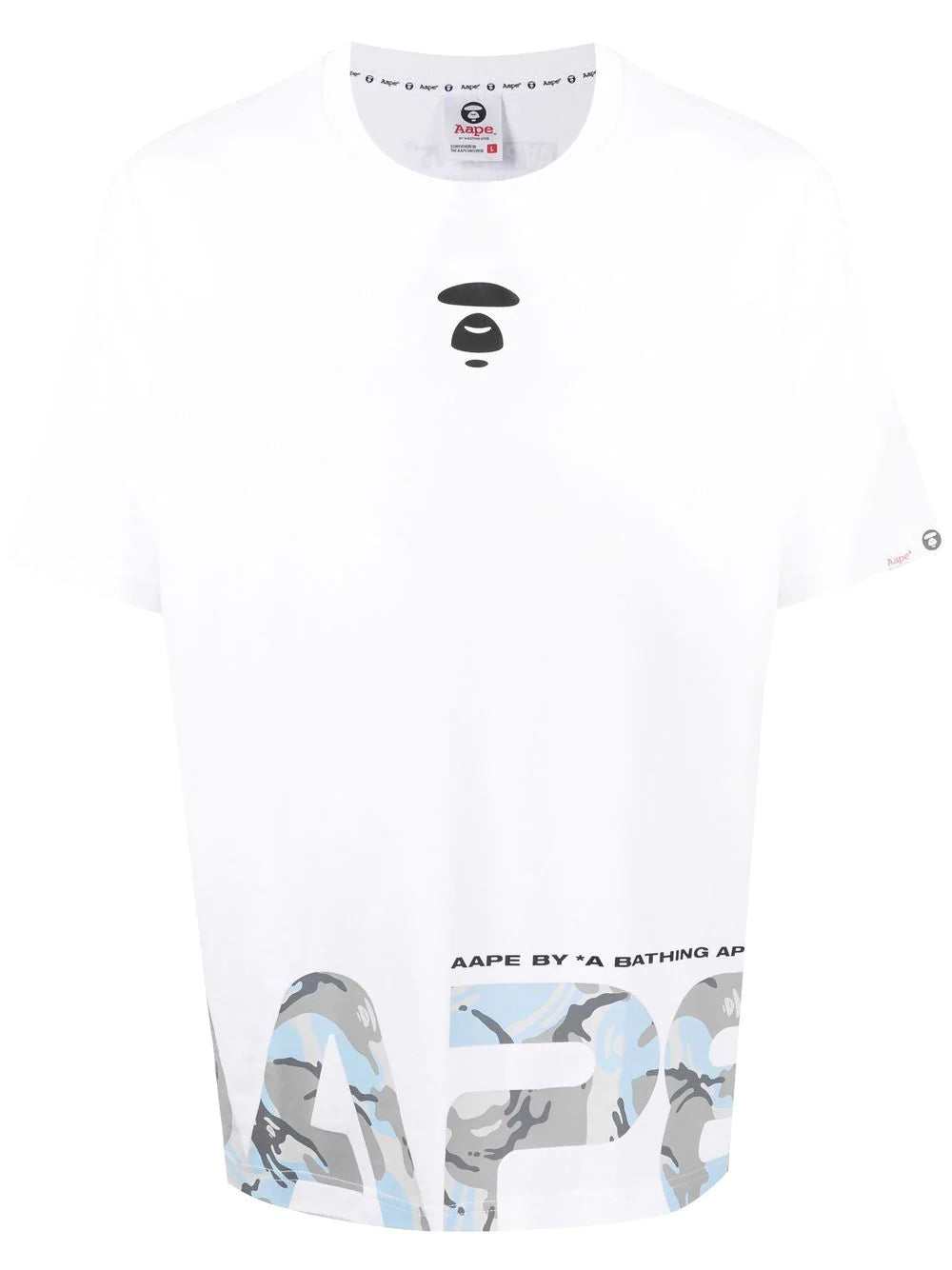 AAPE BY *A BATHING APE®  Milo-print cotton T-shirt